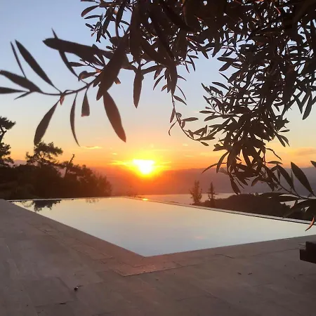 Infinity Pool Panoramic View In Akyaka - Ula * Kuyucak